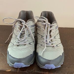 Fila Gray and White Athletic Shoes